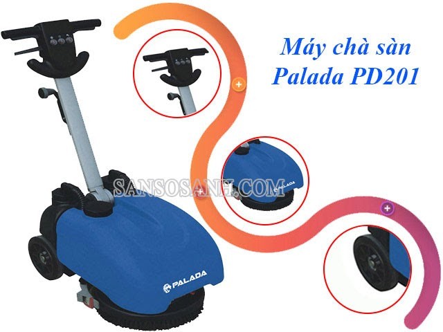 máy chà sàn liên hợp Palada PD201